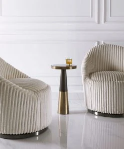 Uttermost Fortier Black Accent Table