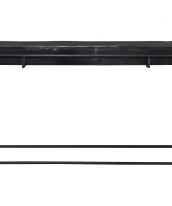 LIVING ROOM Uttermost Telone Modern Black Console Table