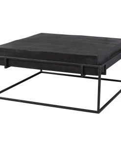Uttermost Telone Modern Black Coffee Table