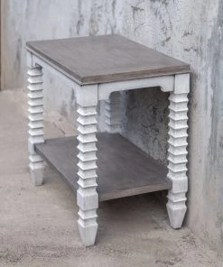 Uttermost Calypso Farmhouse Side Table