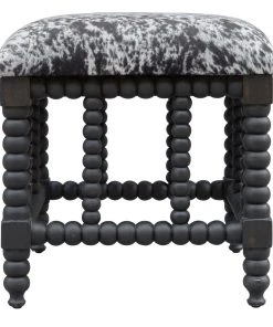 Uttermost Rancho Faux Cow Hide Small Bench LIVING ROOM 13 Uttermost Rancho Faux Cow Hide Small Bench LIVING ROOM