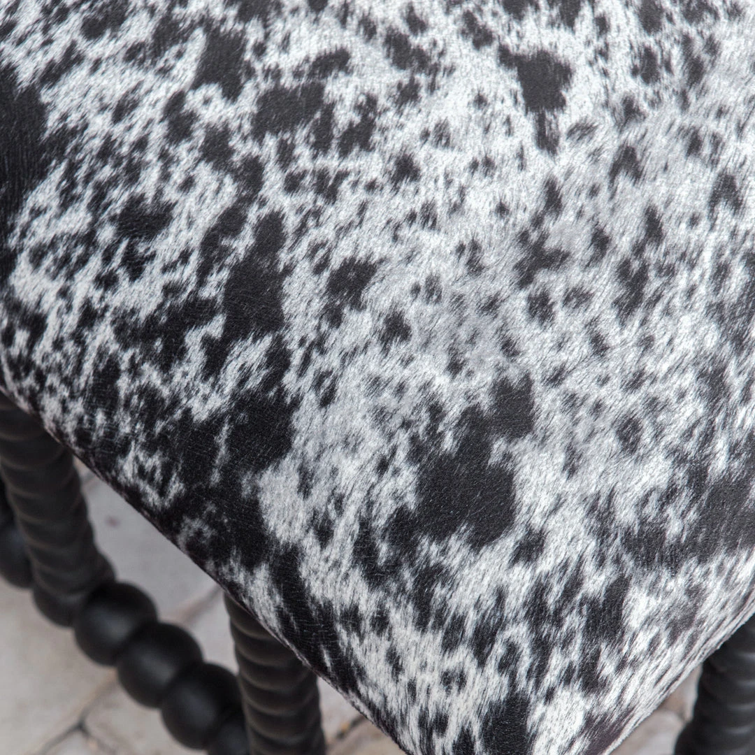 Uttermost Rancho Faux Cow Hide Small Bench LIVING ROOM 8 Uttermost Rancho Faux Cow Hide Small Bench LIVING ROOM