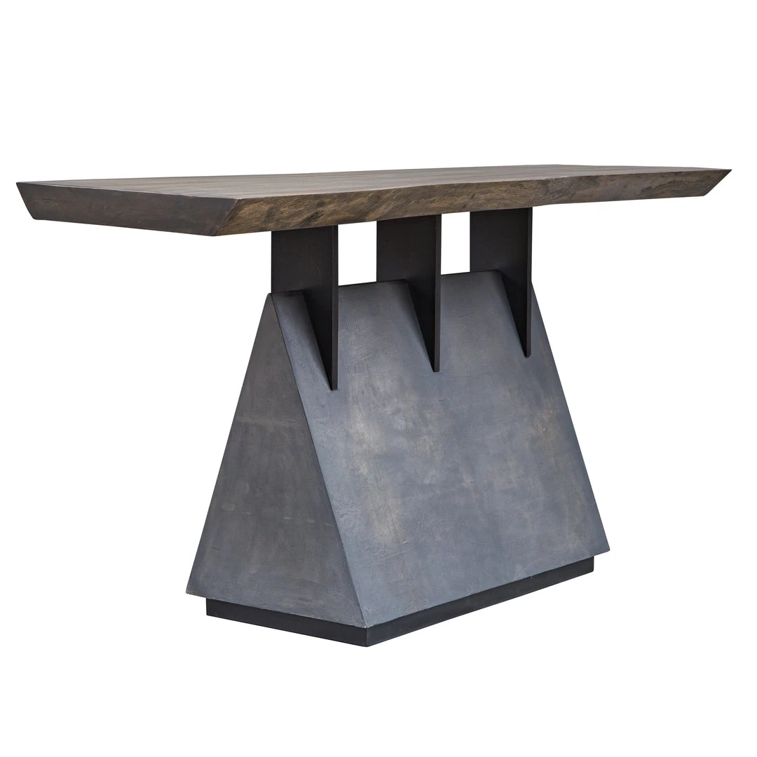 Uttermost Vessel Industrial Console Table 8 Uttermost Vessel Industrial Console Table