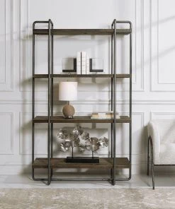 LIVING ROOM Uttermost Stilo Urban Industrial Etagere