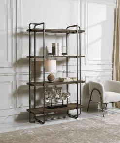 LIVING ROOM Uttermost Stilo Urban Industrial Etagere