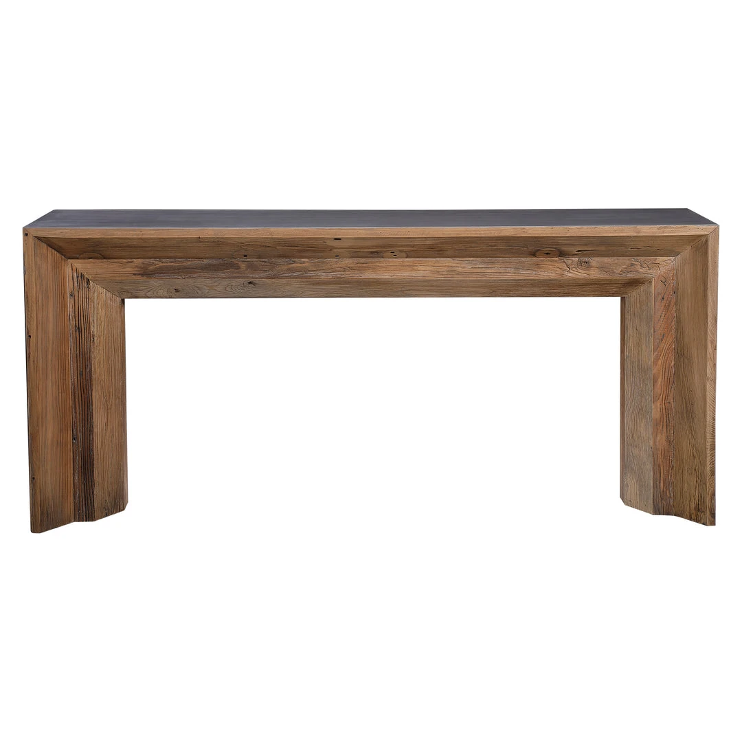 Uttermost Vail Reclaimed Wood Console Table 3 Uttermost Vail Reclaimed Wood Console Table