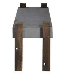 Uttermost Lavin Industrial Concrete Bench