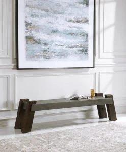 Uttermost Lavin Industrial Concrete Bench