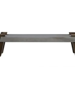 Uttermost Lavin Industrial Concrete Bench