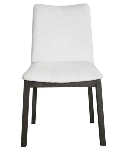 DINING ROOM Uttermost Delano White Armless Chair S/2