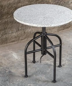 Uttermost Apsel Industrial Accent Table