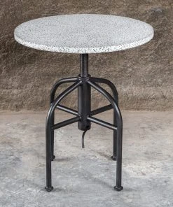 Uttermost Apsel Industrial Accent Table