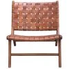 LIVING ROOM Uttermost Plait Woven Leather Accent Chair 1 LIVING ROOM Uttermost Plait Woven Leather Accent Chair