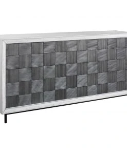 Uttermost Checkerboard 4 Door Gray Cabinet 13 Uttermost Checkerboard 4 Door Gray Cabinet