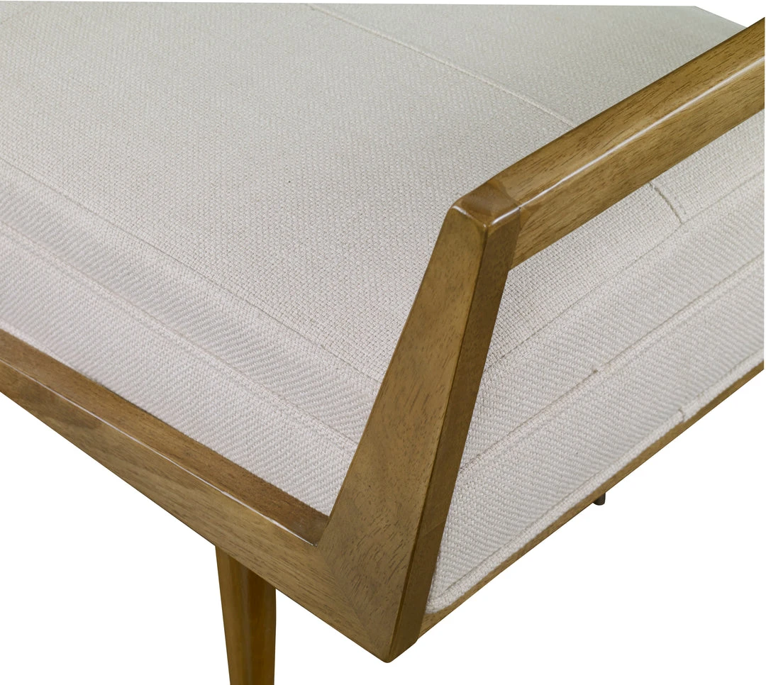 Uttermost Waylon Modern Ivory Bench LIVING ROOM 6 Uttermost Waylon Modern Ivory Bench LIVING ROOM