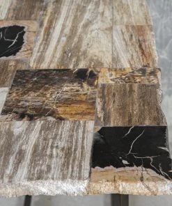 LIVING ROOM Uttermost Iya Petrified Wood Console Table 14 LIVING ROOM Uttermost Iya Petrified Wood Console Table