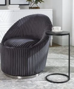 Uttermost Brunei Round Accent Table Side & End Tables