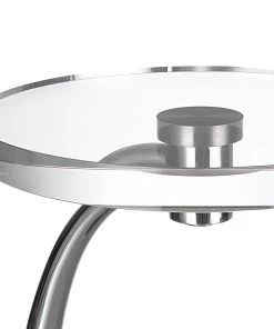 Side & End Tables Uttermost Waveney Nickel Drink Table