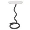 Uttermost Lasso White Drink Table Side & End Tables