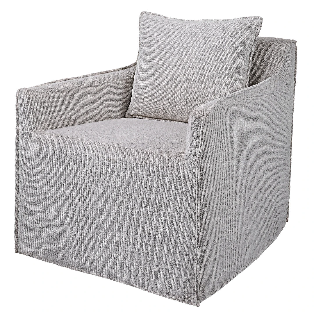 Uttermost Welland Gray Swivel Chair 5 Uttermost Welland Gray Swivel Chair