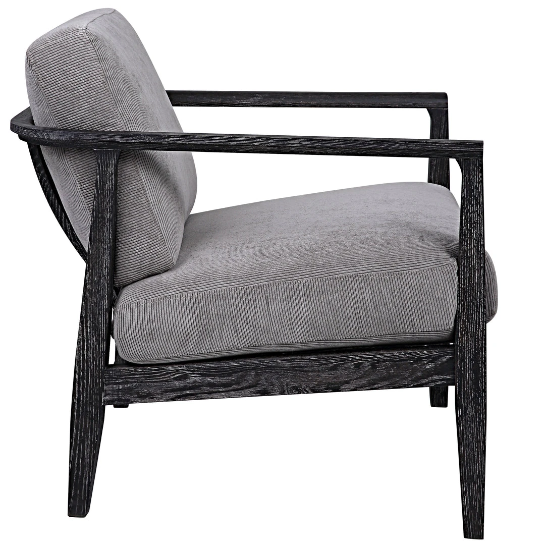 Uttermost Brunei Modern Gray Accent Chair LIVING ROOM 6 Uttermost Brunei Modern Gray Accent Chair LIVING ROOM