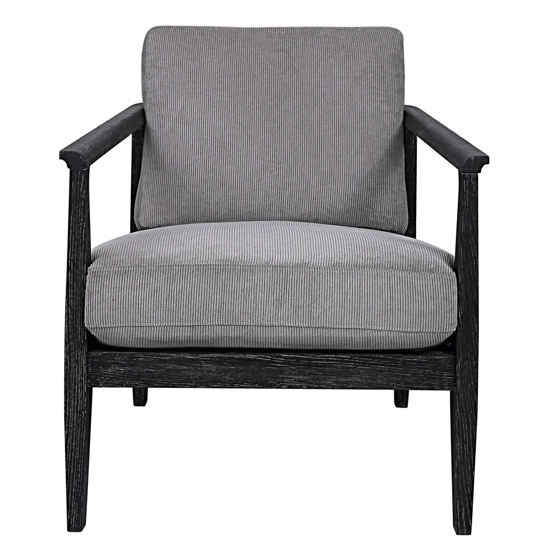 Uttermost Brunei Modern Gray Accent Chair LIVING ROOM 3 Uttermost Brunei Modern Gray Accent Chair LIVING ROOM
