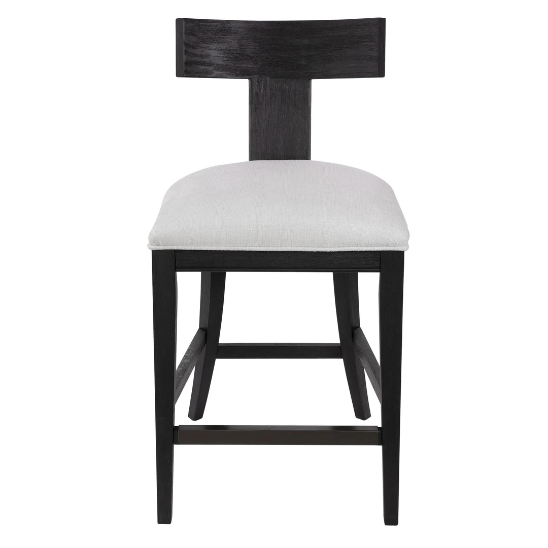 Uttermost Idris Modern Wood Counter Stool Bar & Counter Stools 3 Uttermost Idris Modern Wood Counter Stool Bar & Counter Stools