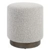 Uttermost Avila Light Gray Ottoman LIVING ROOM