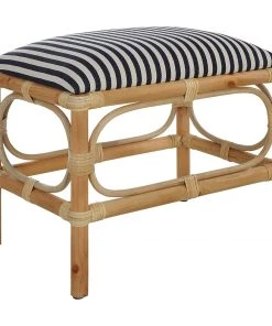 Uttermost Laguna Small Striped Bench 10 Uttermost Laguna Small Striped Bench