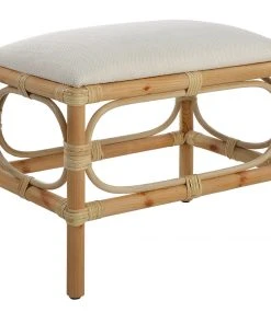 LIVING ROOM Uttermost Laguna Small White Bench 10 LIVING ROOM Uttermost Laguna Small White Bench