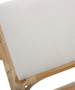 LIVING ROOM Uttermost Laguna Small White Bench 12 LIVING ROOM Uttermost Laguna Small White Bench