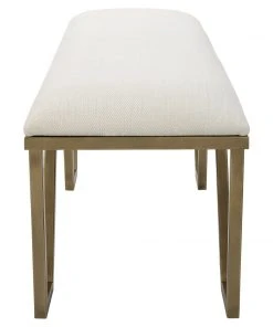 LIVING ROOM Uttermost Farrah Geometric Bench