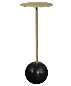 Uttermost Gimlet Brass Drink Table