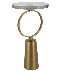 Uttermost Ringlet Brass Accent Table Side & End Tables 9 Uttermost Ringlet Brass Accent Table Side & End Tables