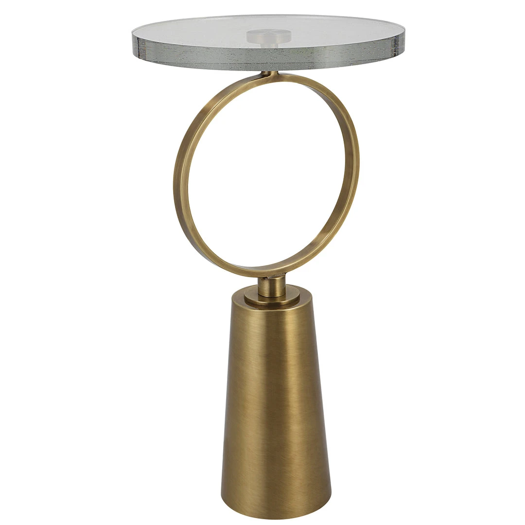 Uttermost Ringlet Brass Accent Table Side & End Tables 5 Uttermost Ringlet Brass Accent Table Side & End Tables