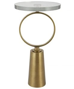 Uttermost Ringlet Brass Accent Table Side & End Tables