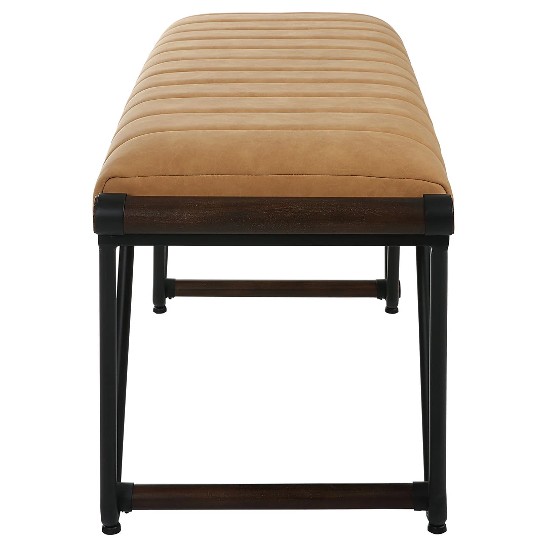 Uttermost Woodstock Mid-Century Bench 6 Uttermost Woodstock Mid-Century Bench