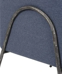 Uttermost Jacobsen Denim Barrel Chair LIVING ROOM