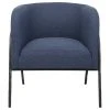 Uttermost Jacobsen Denim Barrel Chair LIVING ROOM