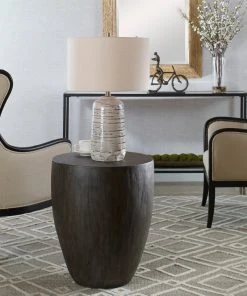 Uttermost Lark Minimalist Wooden End Table