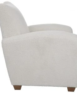LIVING ROOM Uttermost Teddy White Shearling Accent Chair 12 LIVING ROOM Uttermost Teddy White Shearling Accent Chair