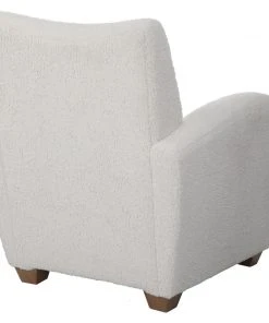 LIVING ROOM Uttermost Teddy White Shearling Accent Chair 13 LIVING ROOM Uttermost Teddy White Shearling Accent Chair