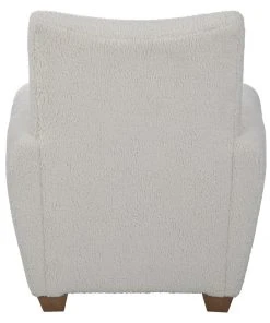 LIVING ROOM Uttermost Teddy White Shearling Accent Chair 14 LIVING ROOM Uttermost Teddy White Shearling Accent Chair