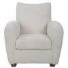LIVING ROOM Uttermost Teddy White Shearling Accent Chair