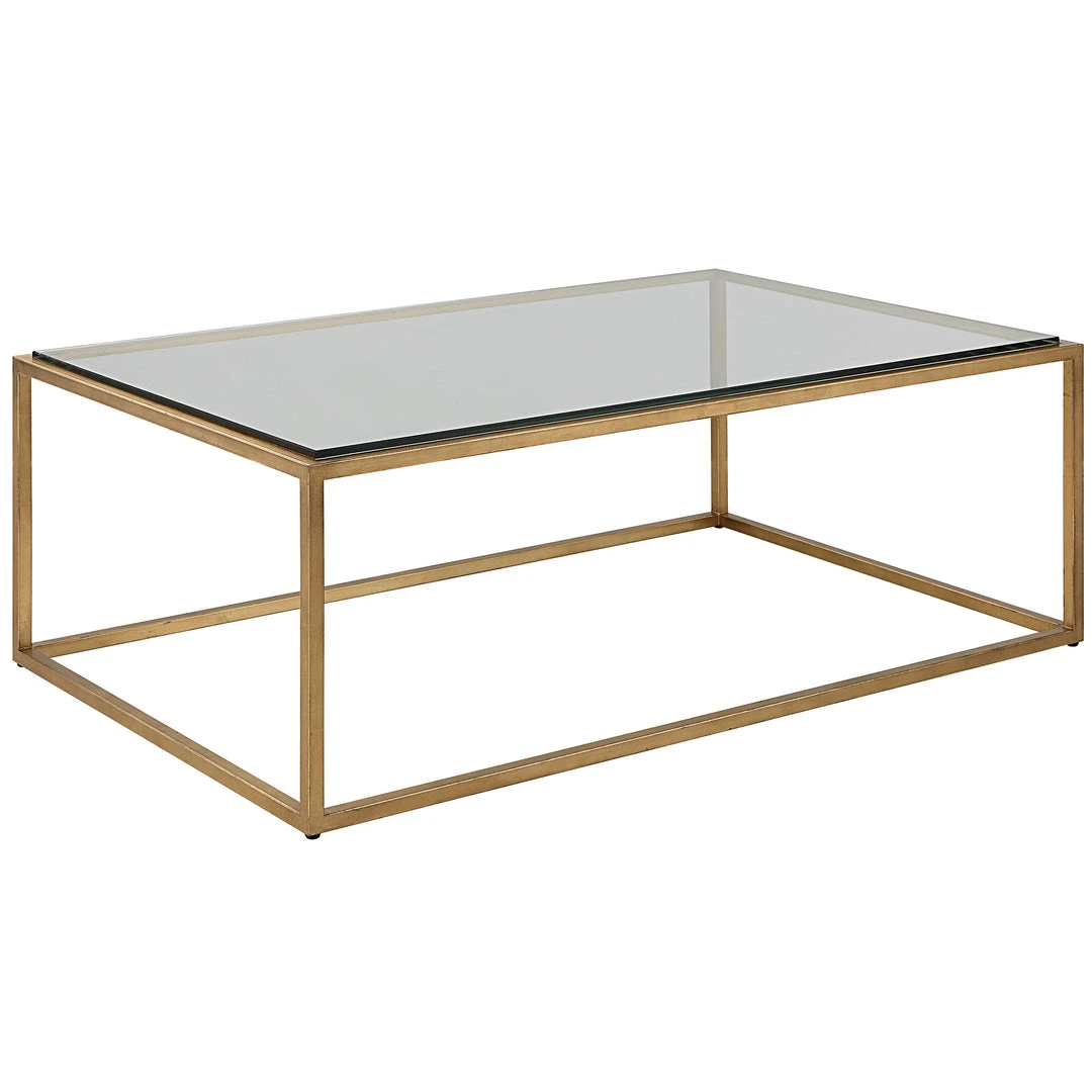 LIVING ROOM Uttermost Bravura Gold Coffee Table 5 LIVING ROOM Uttermost Bravura Gold Coffee Table