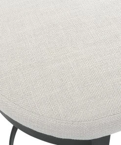 Benches, Ottomans & Poufs Uttermost Infinity Black Accent Stool 13 Benches, Ottomans & Poufs Uttermost Infinity Black Accent Stool