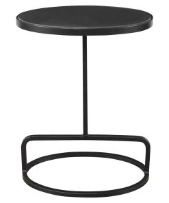 Side & End Tables Uttermost Jessenia Black Marble Accent Table 8 Side & End Tables Uttermost Jessenia Black Marble Accent Table