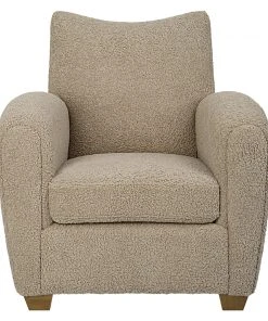 LIVING ROOM Uttermost Teddy Latte Accent Chair