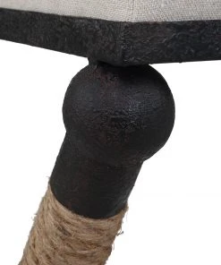 Uttermost Firth Rustic Oatmeal Counter Stool Bar & Counter Stools