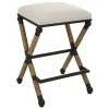 Uttermost Firth Rustic Oatmeal Counter Stool Bar & Counter Stools